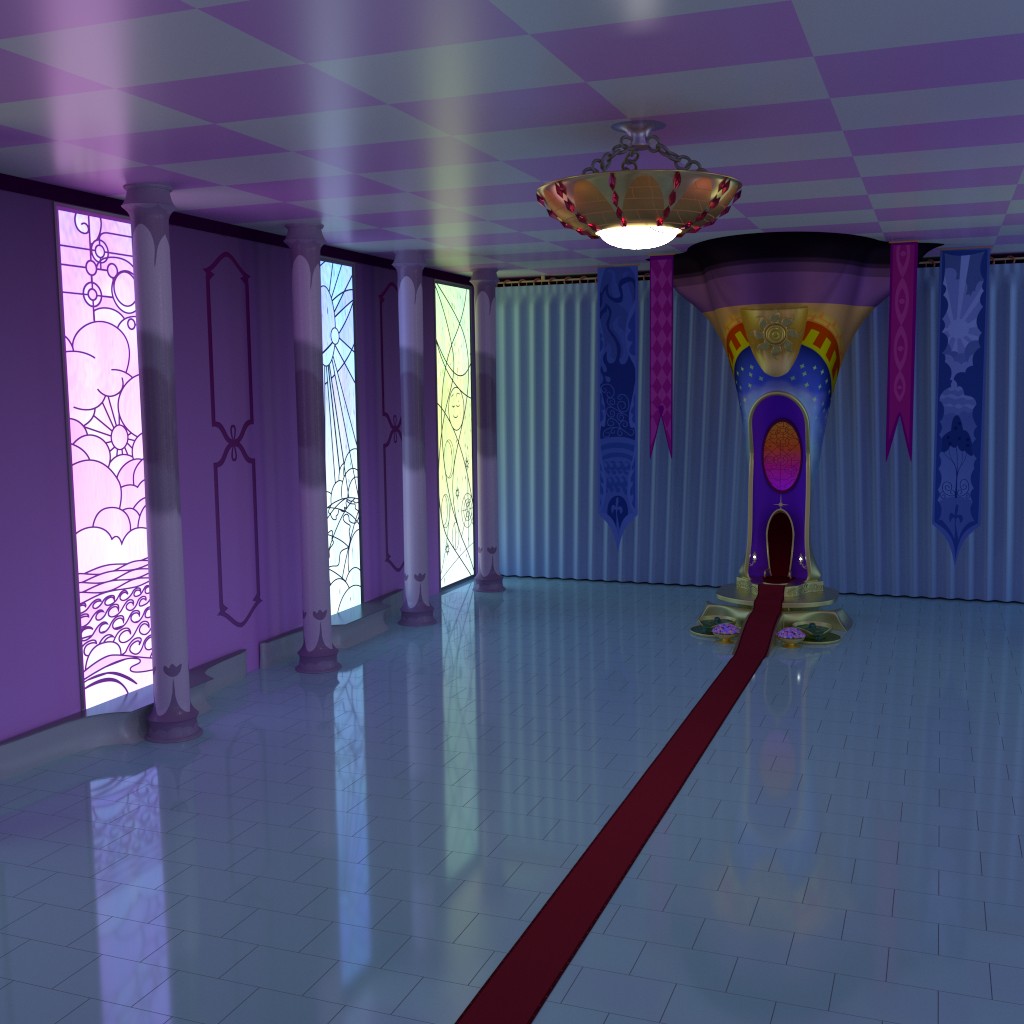 Celestial throne room preview image 1
